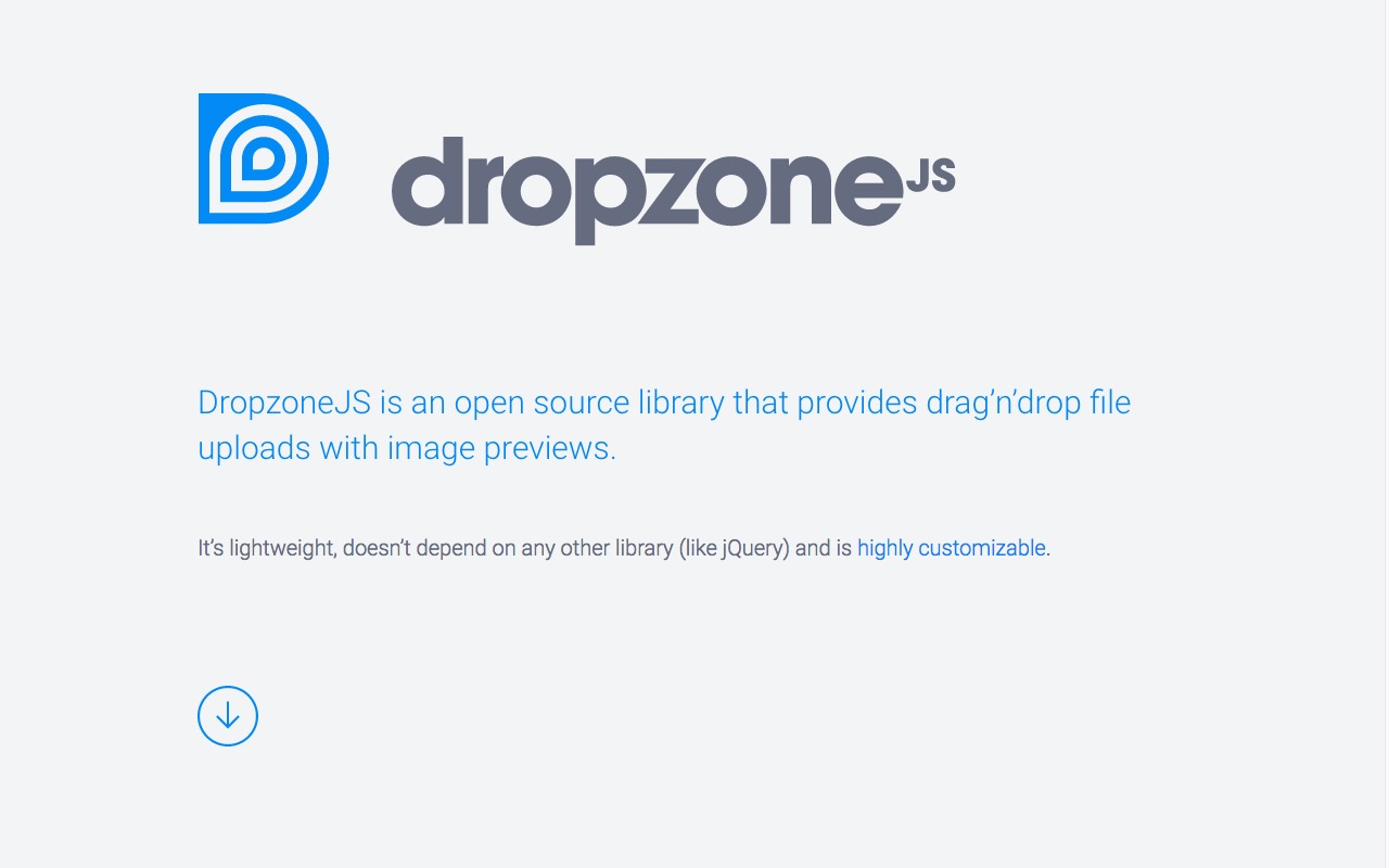 DropzoneJS – drag’n’drop file uploads with image previews