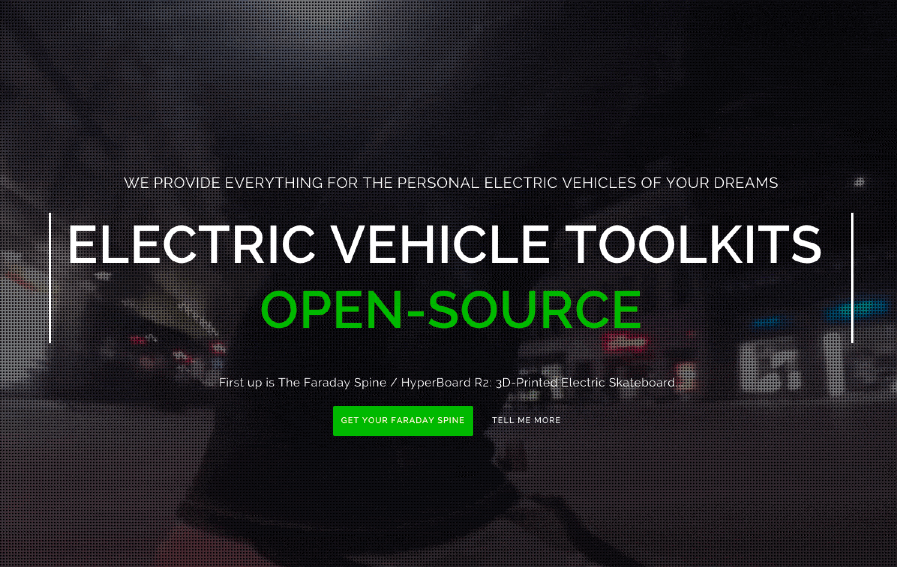 Faraday Motion – open source platform for personal electric vehicles