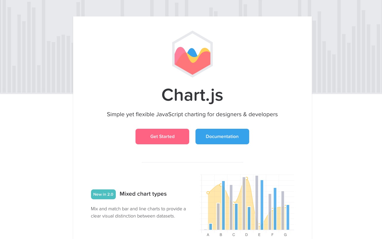 Flexible JavaScript charting with Canvas using  Chart.js