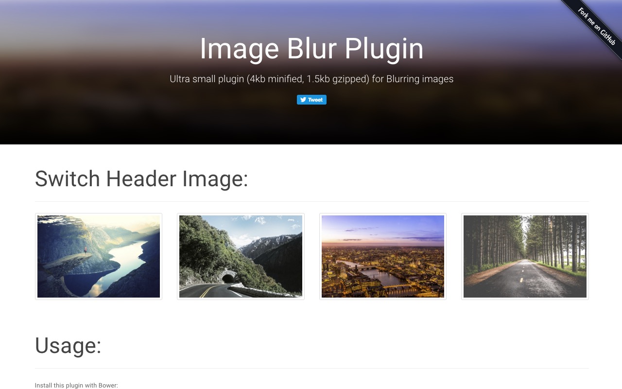 Crossbrowser jQuery plugin for blurring images
