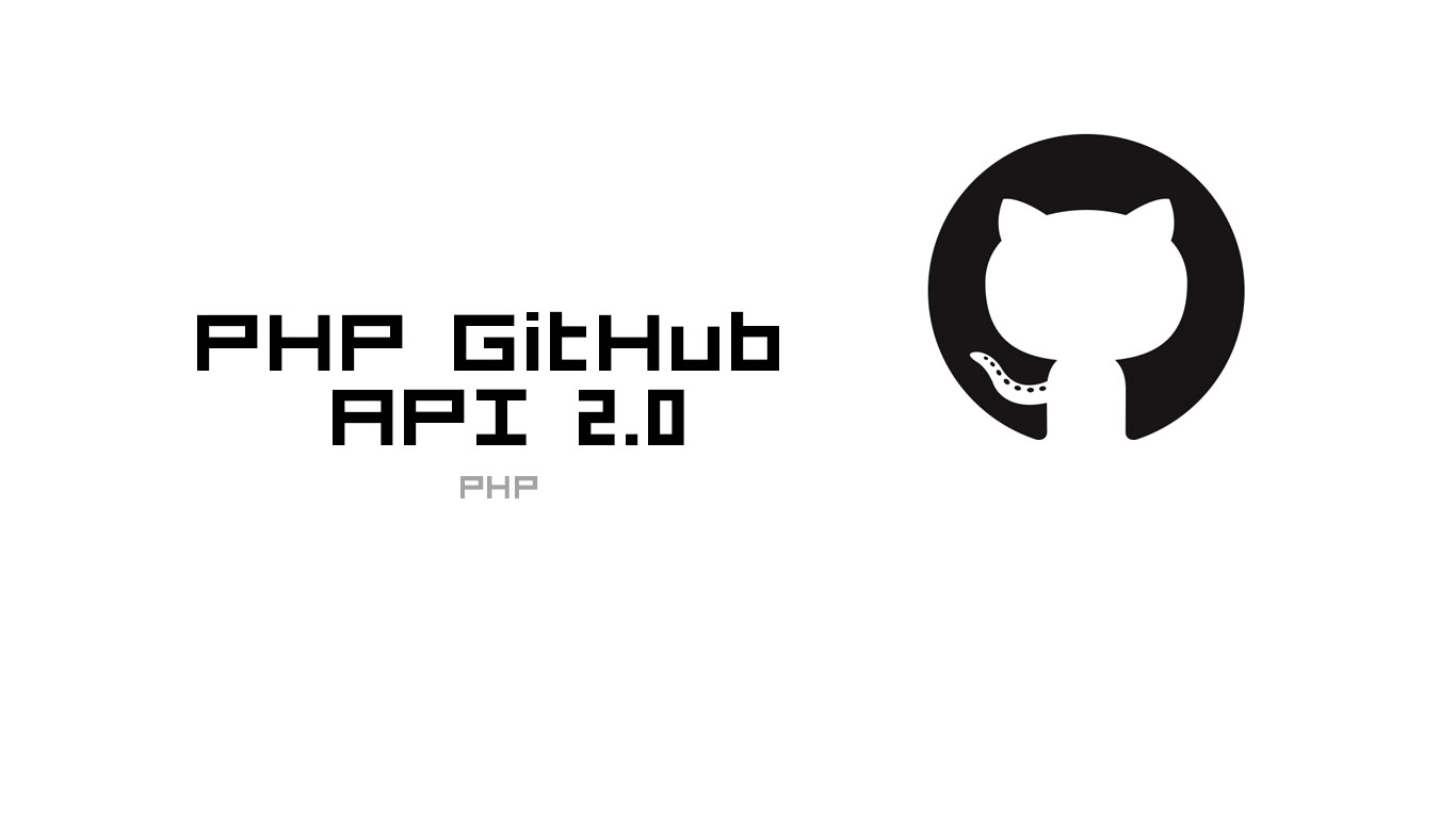 PHP GitHub API 2.0