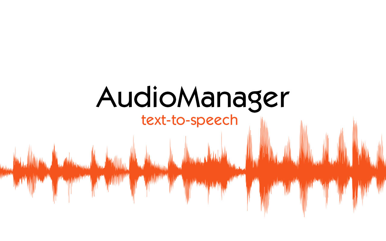 Audiomanager for text-to-speech cloud services