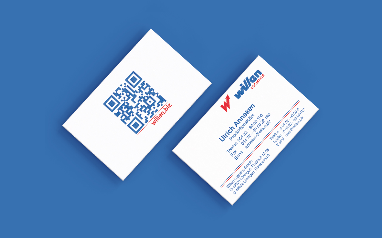 Willen Logistics | Business Cards
